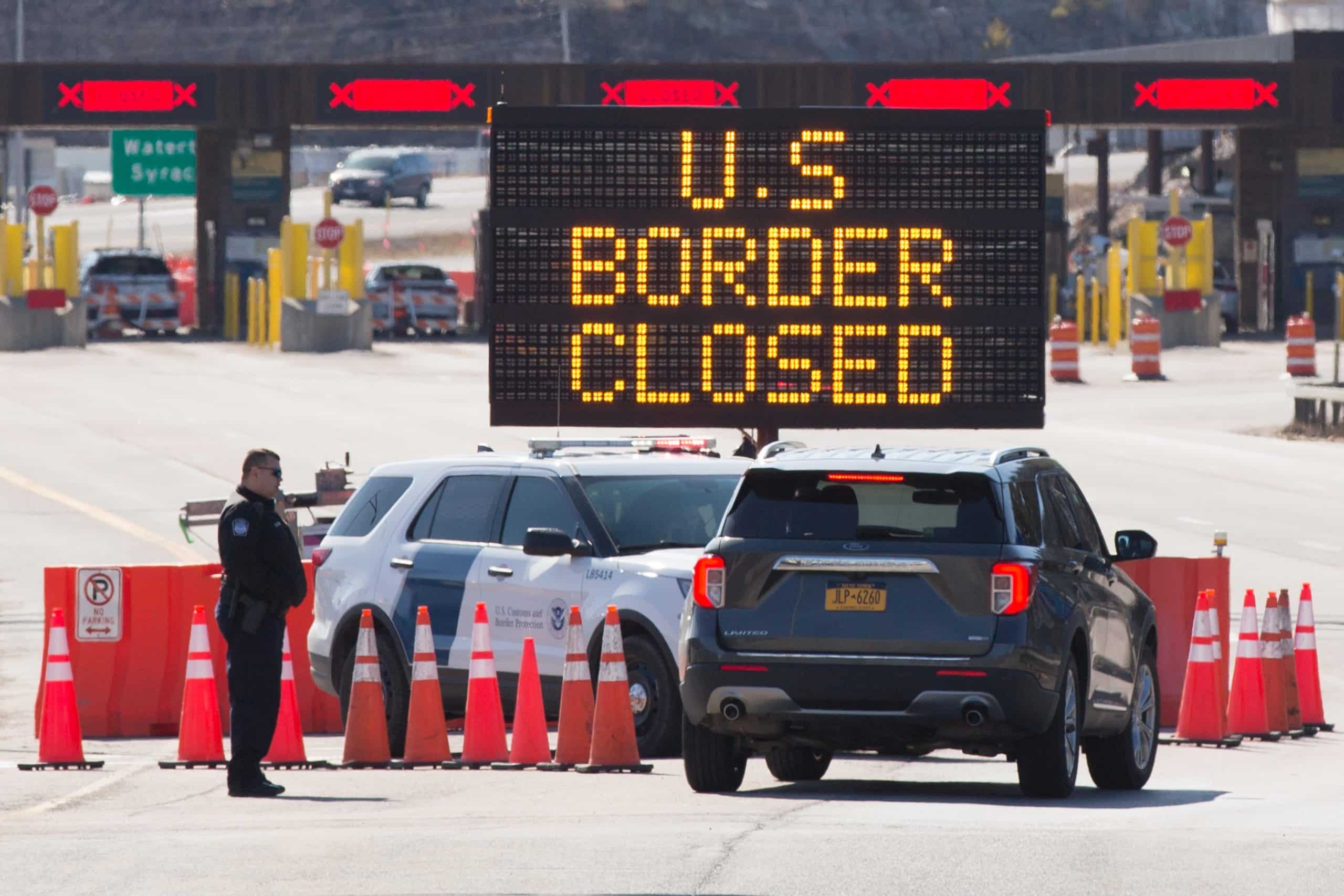 U.S. carries on Covid trip limitations at Canada, Mexico land borders