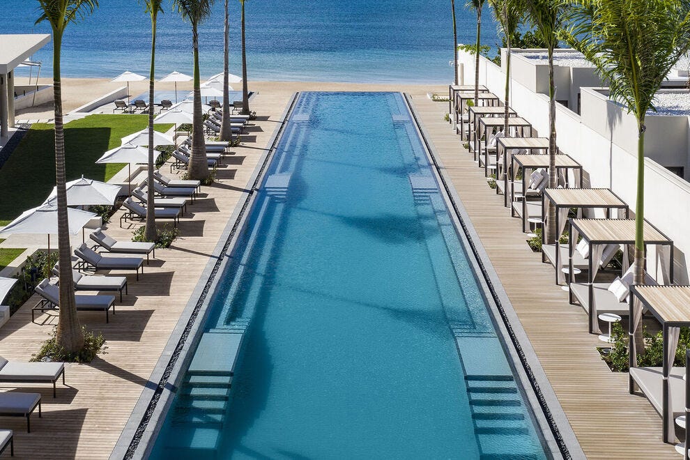 10 of the very best resort swimming pools within the Caribbean